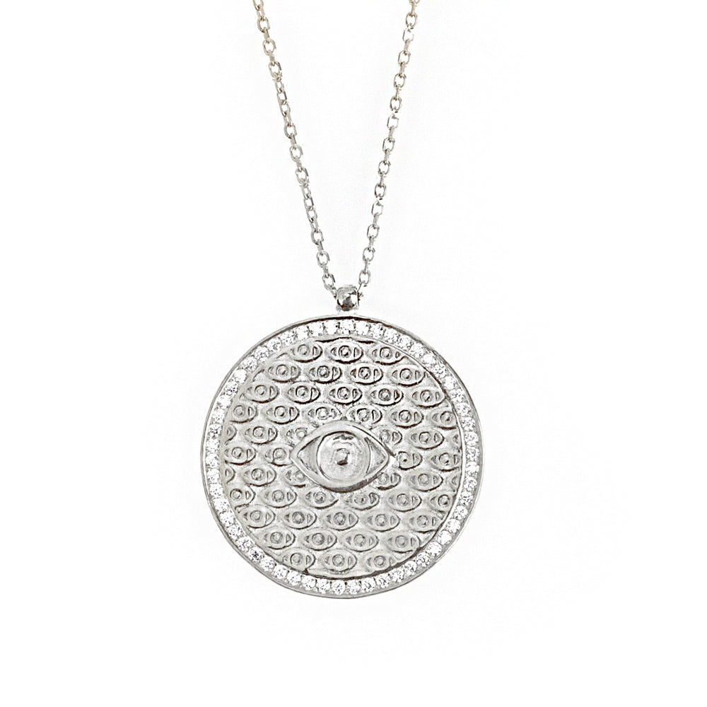 Eye Silver Necklace SB1081