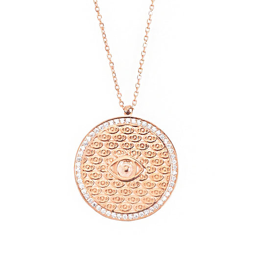 Eye Silver Necklace SB1081