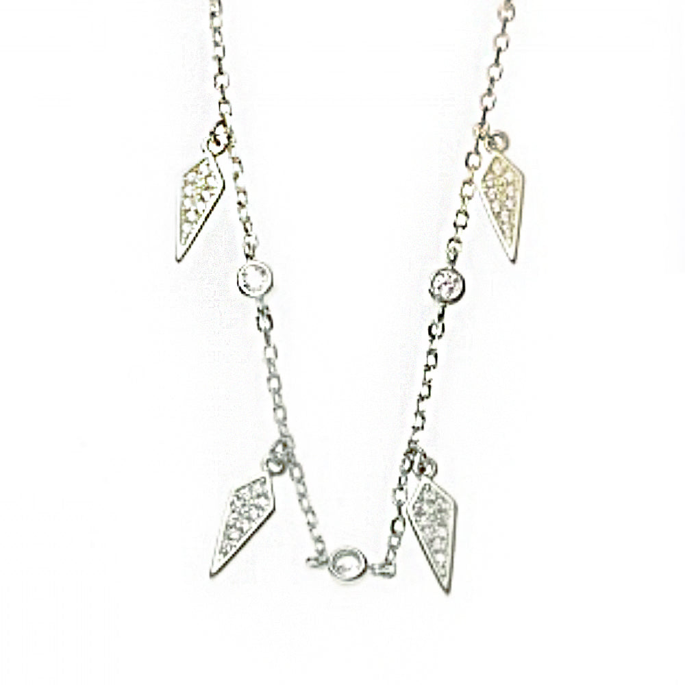 Multi Silver Necklace SB1090