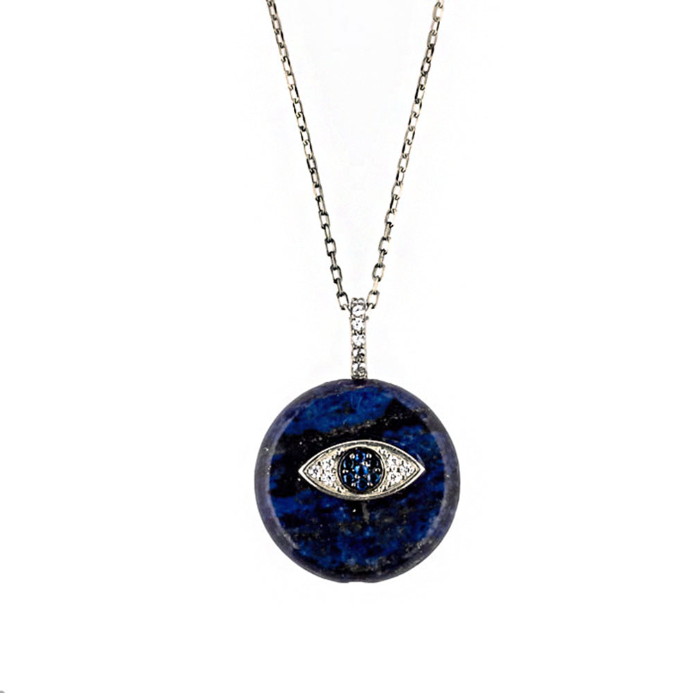 Eye Silver Necklace SB1205