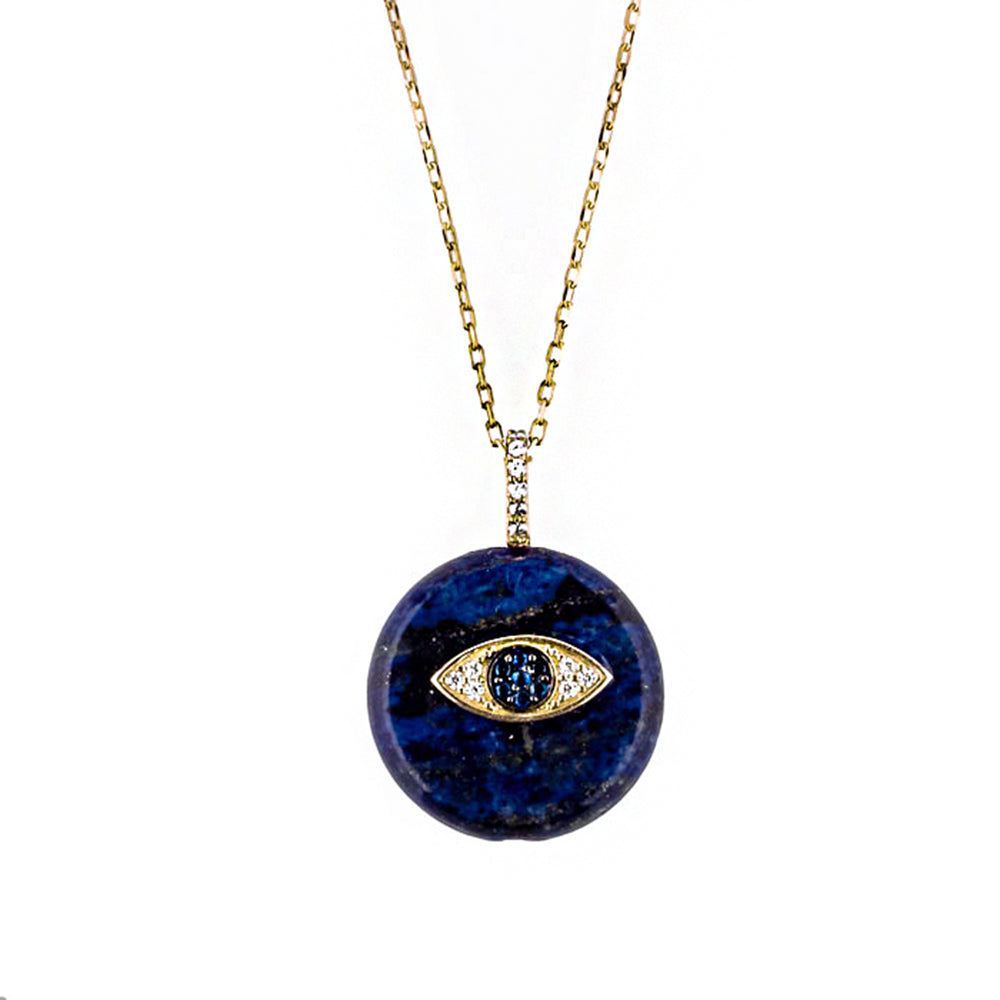 Eye Silver Necklace SB1205