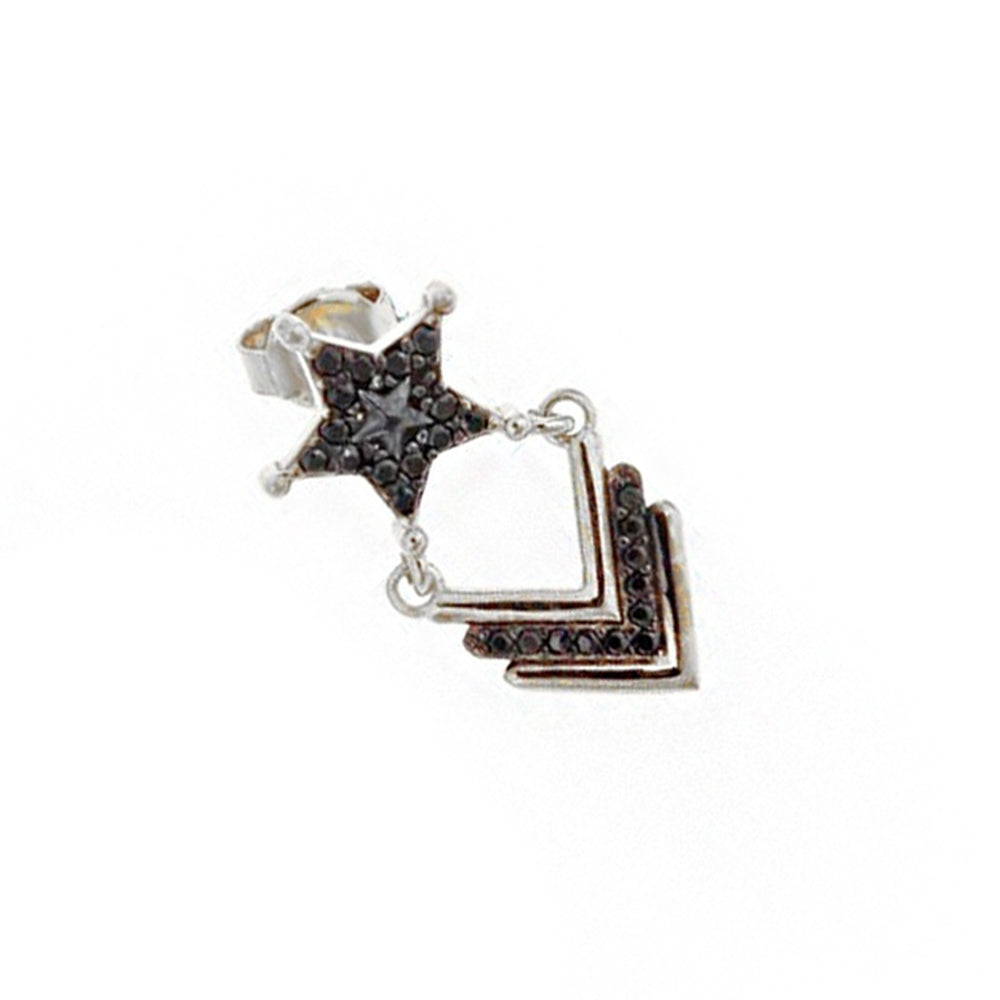 Star Silver Earrings SB1350