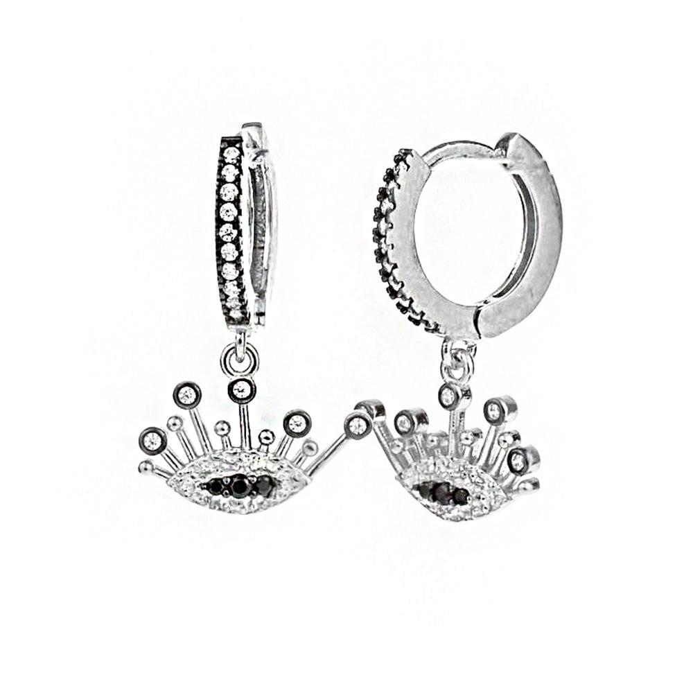 Eye Silver Earrings SB1356