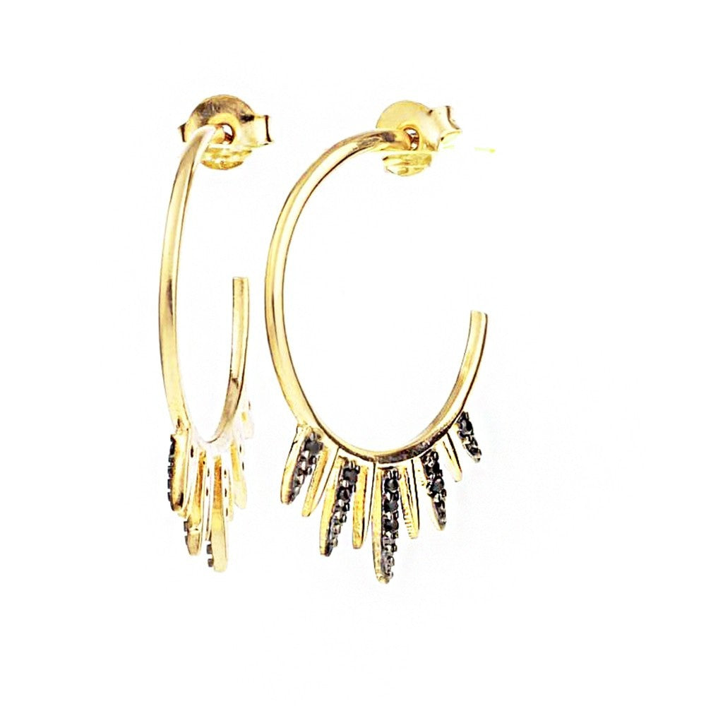 Fringe Silver Earrings SB1359