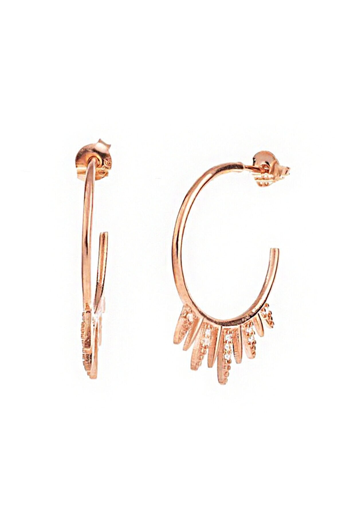 Fringe Silver Earrings SB1360