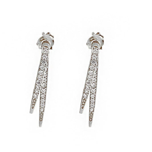 Masaliko Trend Silver Earrings ms1370