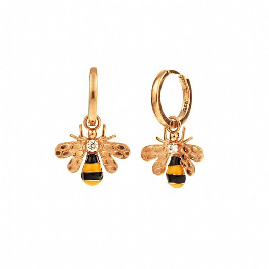 Bee Silver Earrings SB1377