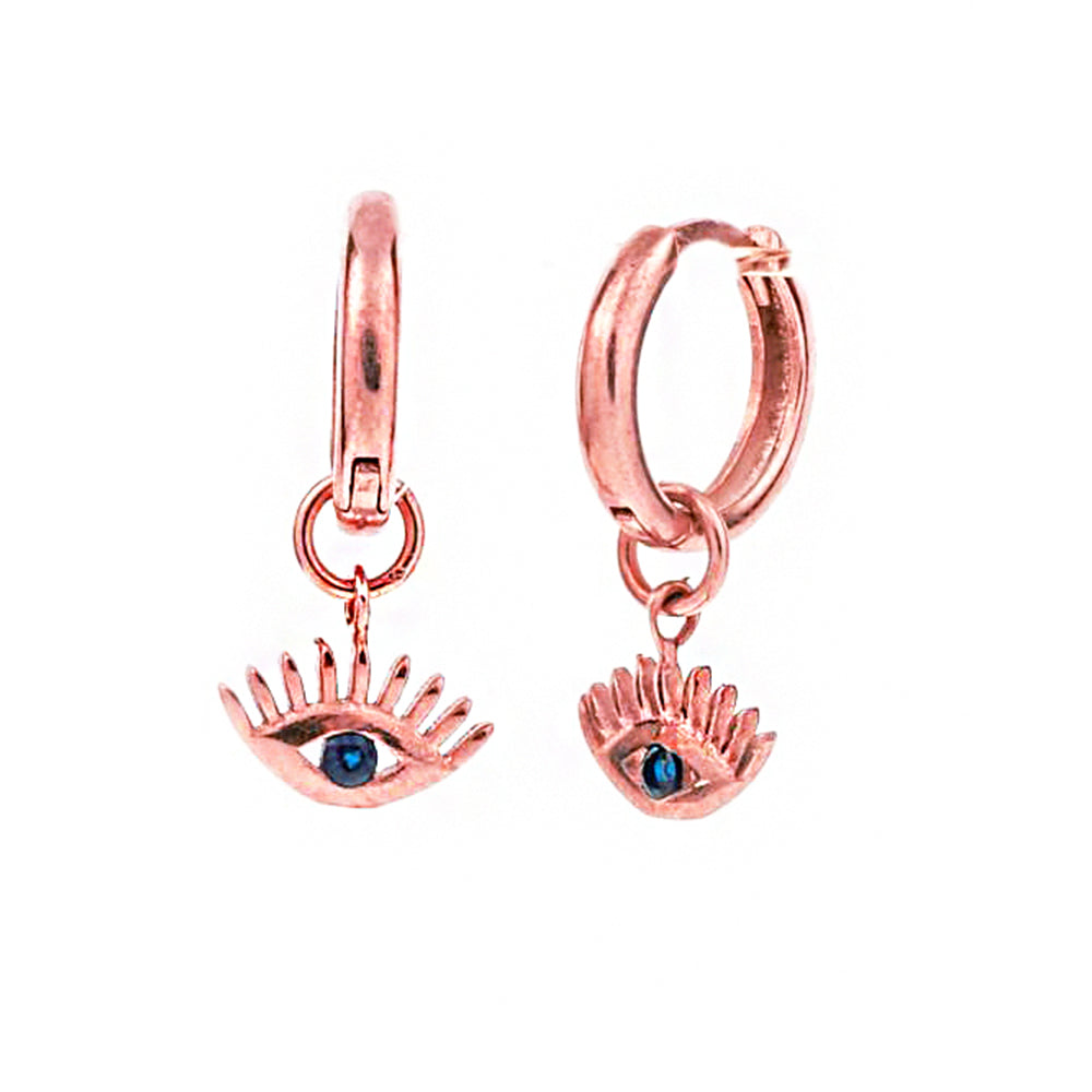 Eye Silver Earrings SB1392