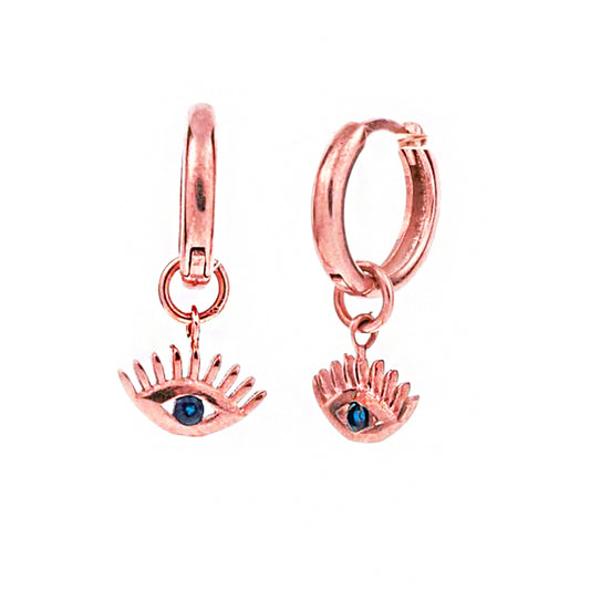 Eye Silver Earrings SB1392