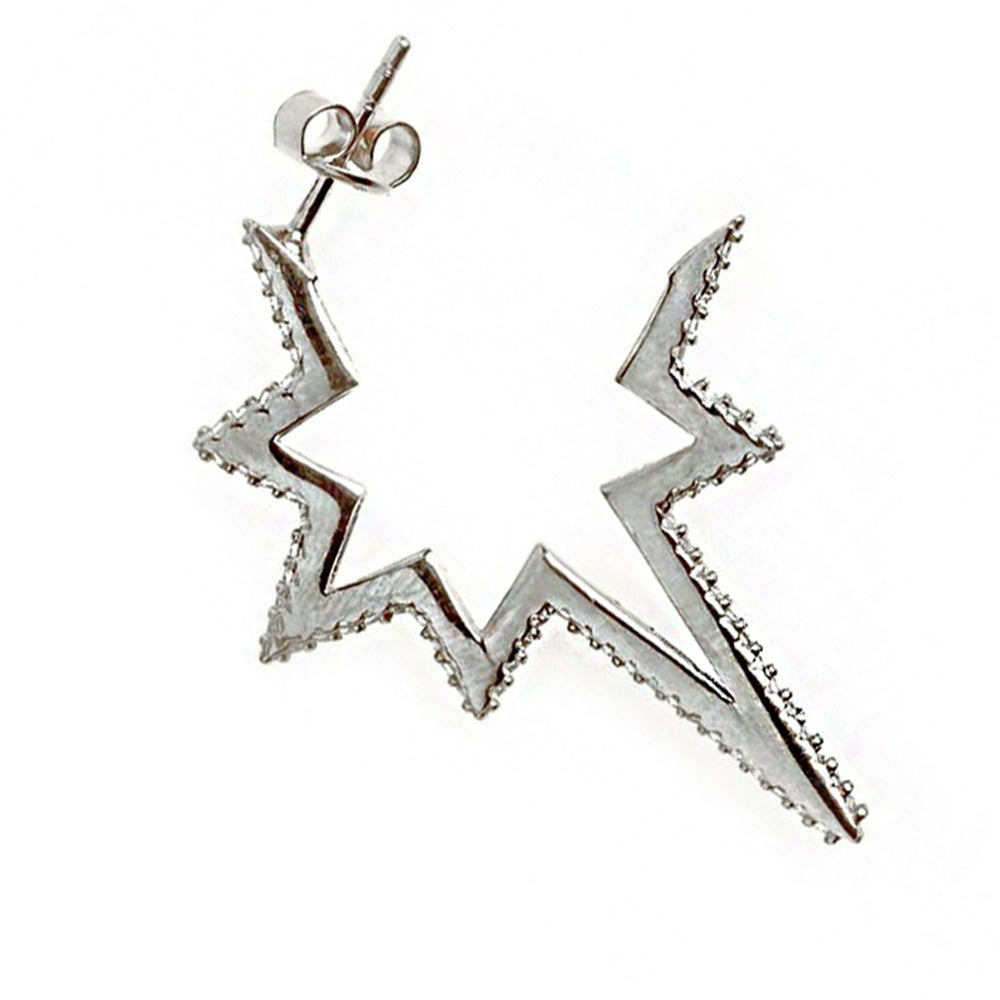 Star Silver Earrings SB1400