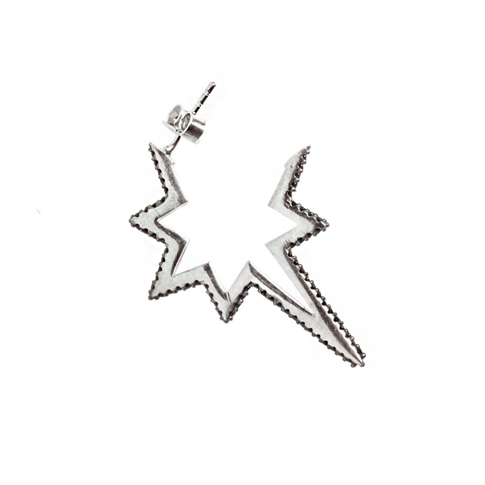 Star Silver Earrings SB1401