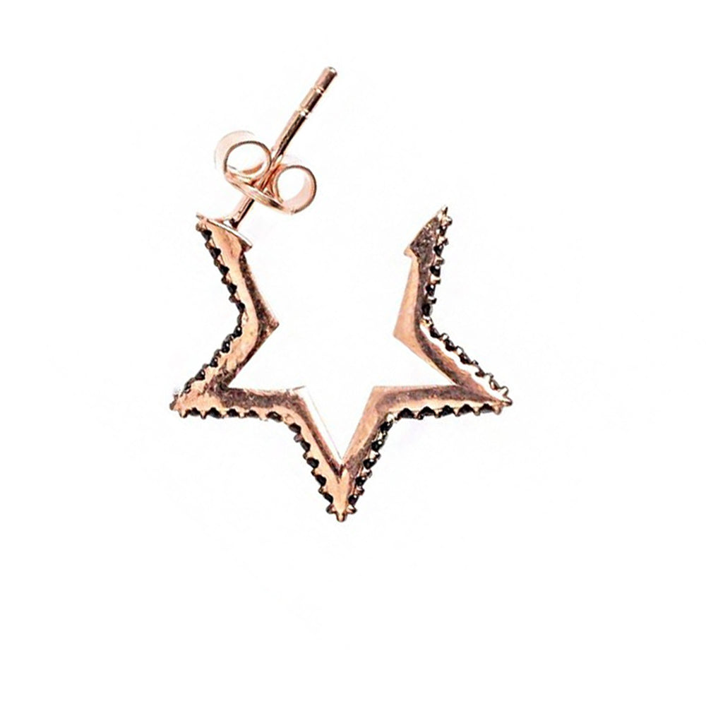 Star Silver Earrings SB1402