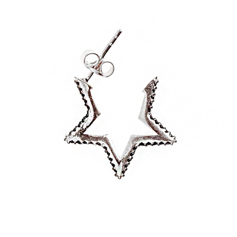 Star Silver Earrings SB1402