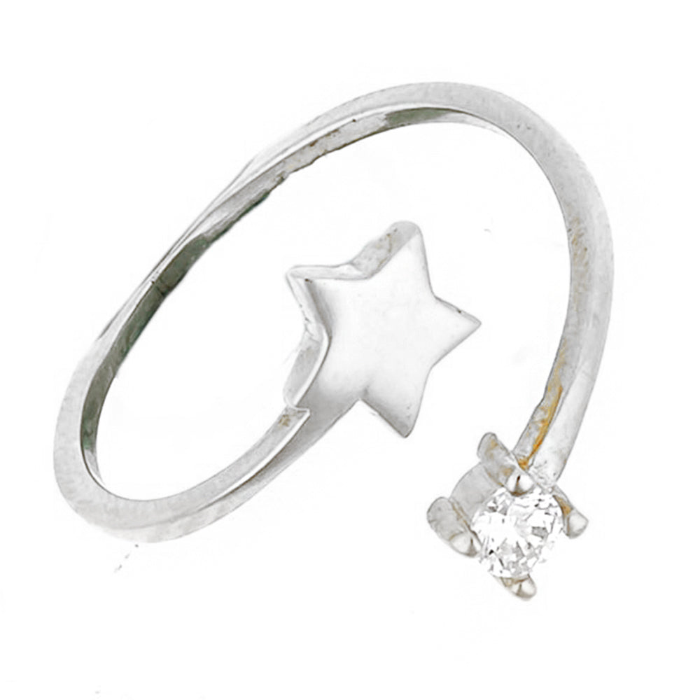 Star Silver Ring Sb1490