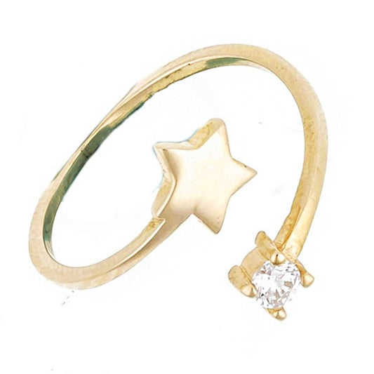 Star Silver Ring Sb1490