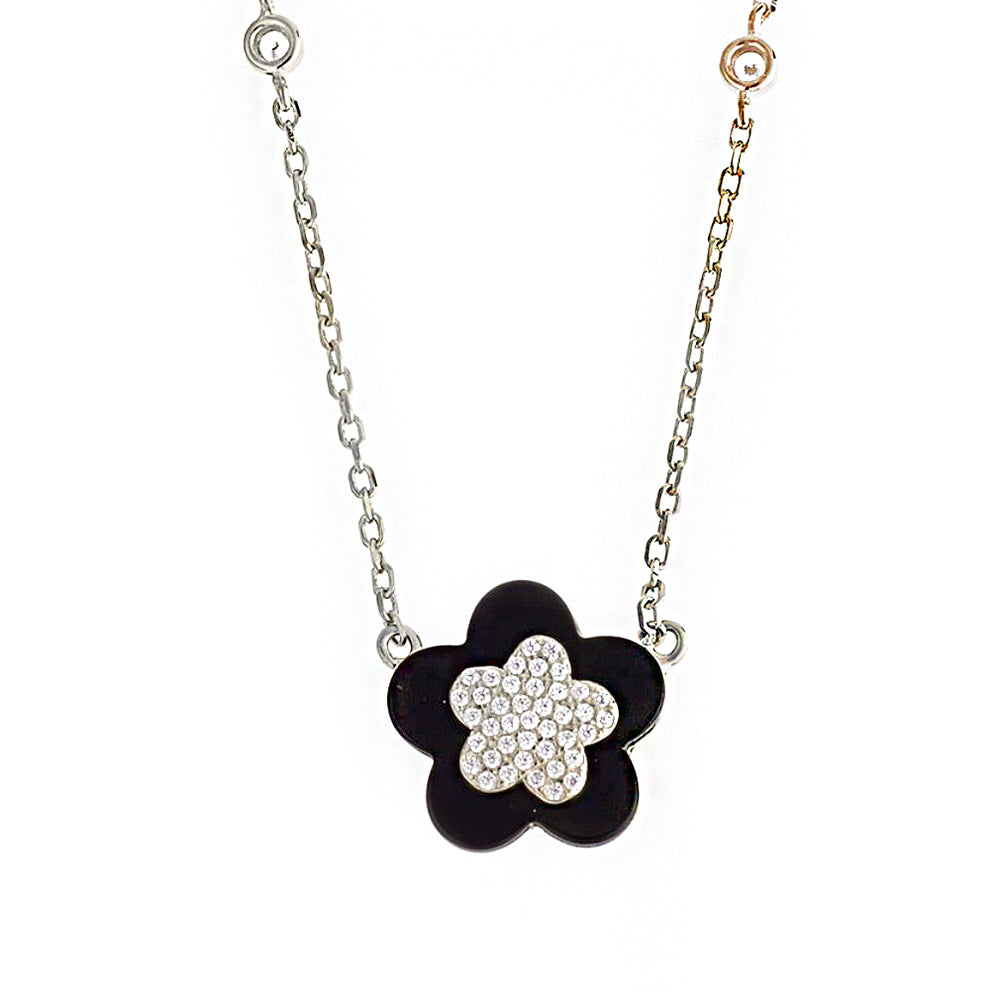 Clover Silver Necklace SB1553