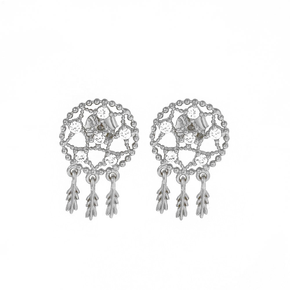 Dangle Silver Earrings Sb1598