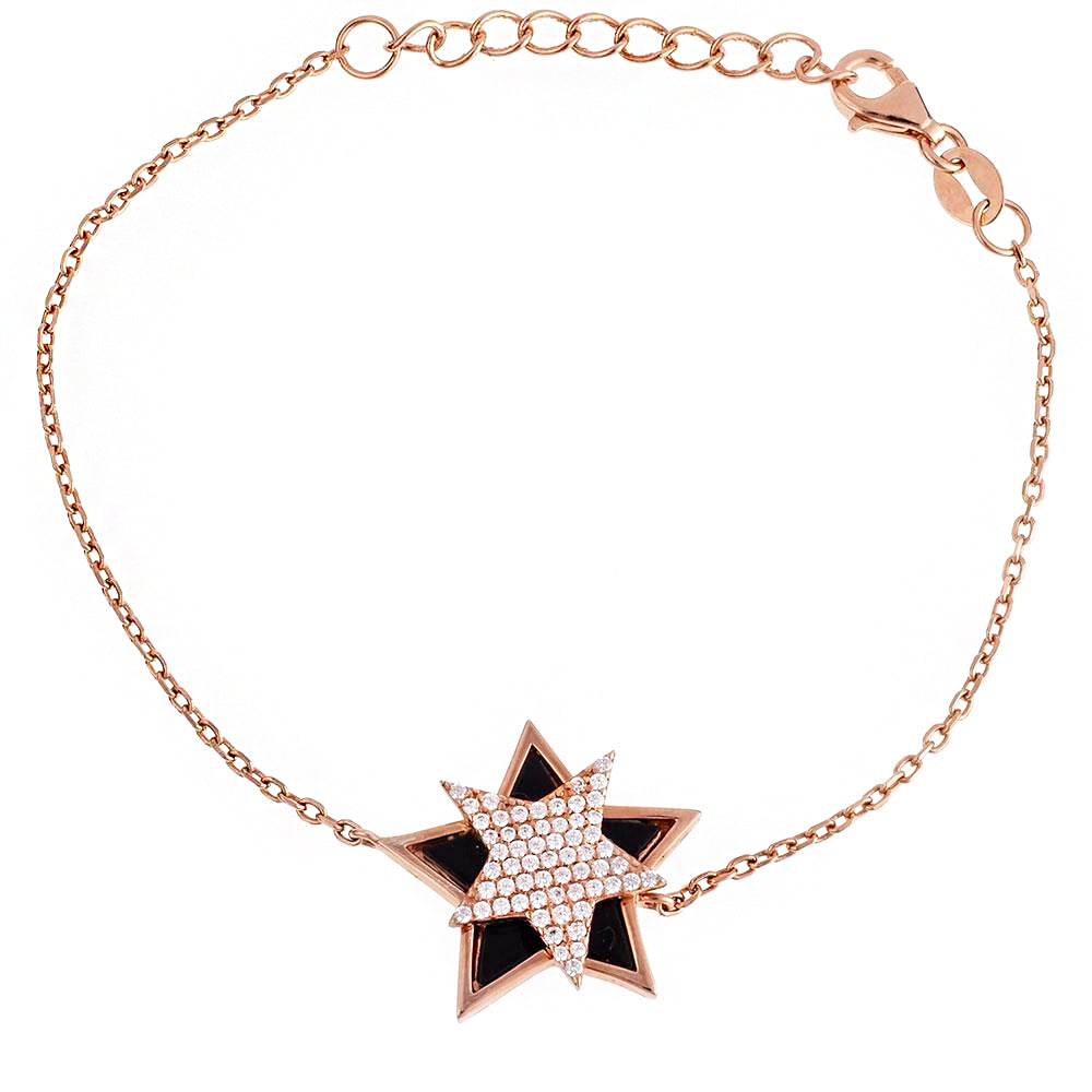 Star Silver Bracelet Sb1641