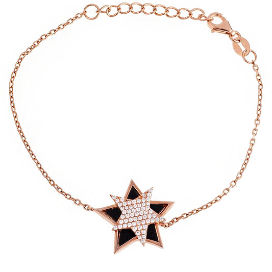 Star Silver Bracelet Sb1641