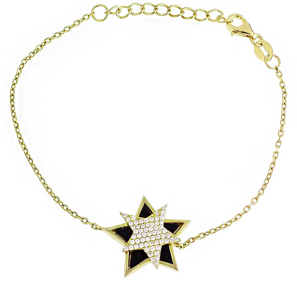 Star Silver Bracelet Sb1641