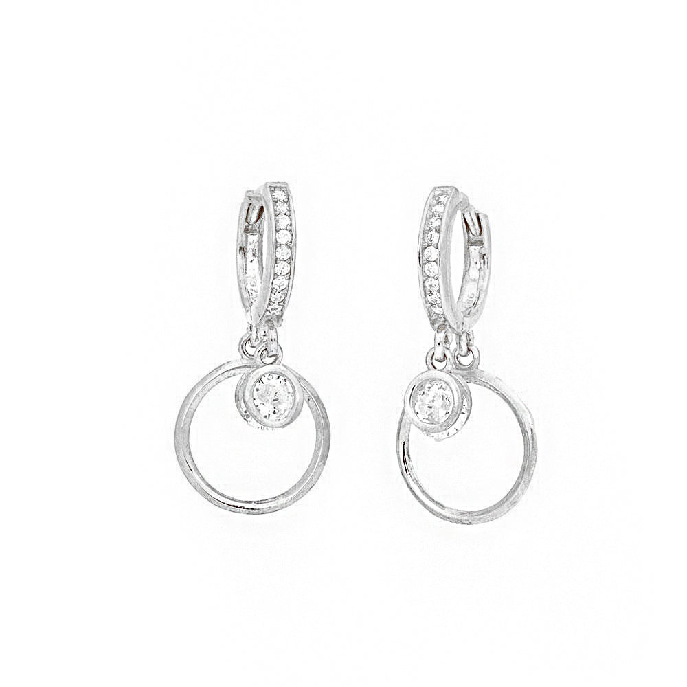 Dangle Silver Earrings Sb1770