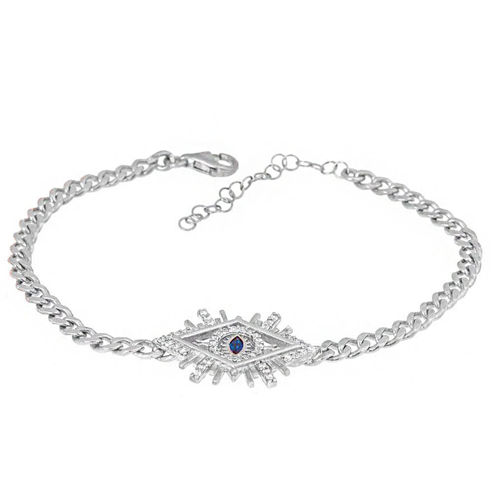 Eye Silver Bracelet Sb1802