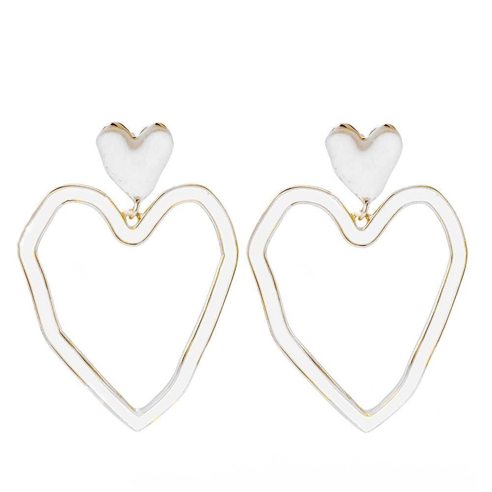 Heart Silver Earring Sb1900