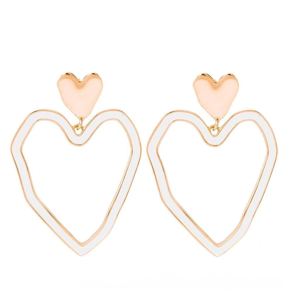 Heart Silver Earring Sb1900