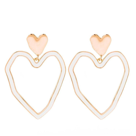 Heart Silver Earring Sb1900