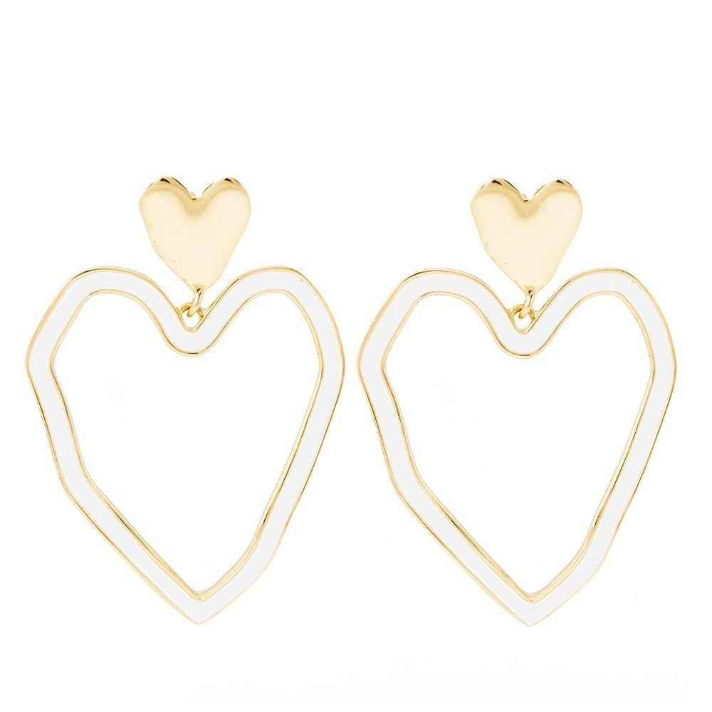 Heart Silver Earring Sb1900