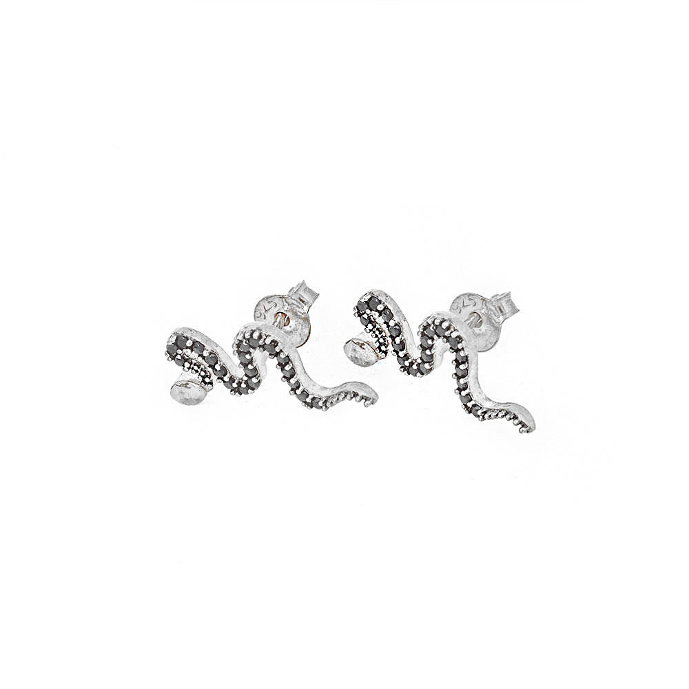 Snake Silver Earring Sb1920