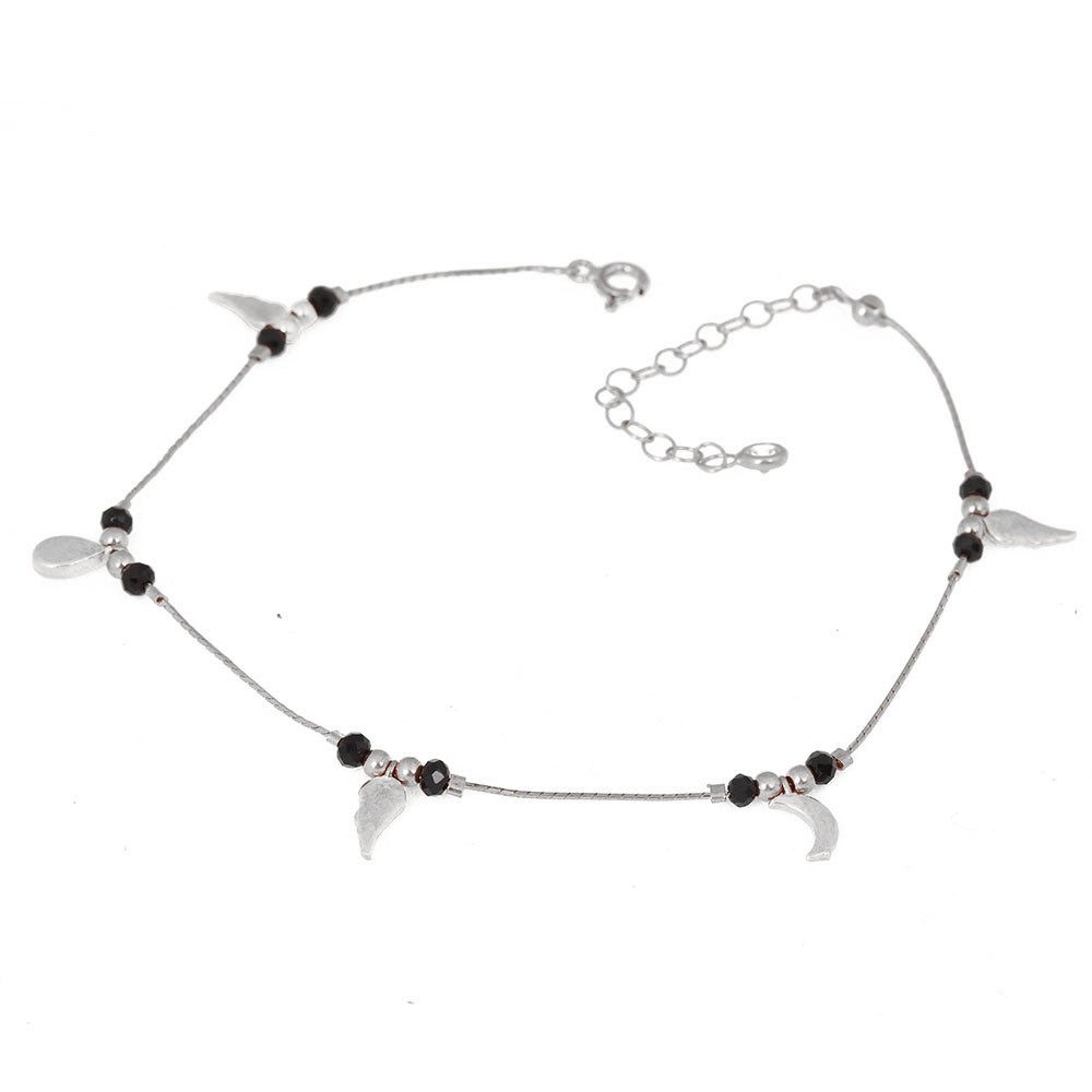 Charm Silver Anklet Sb1968