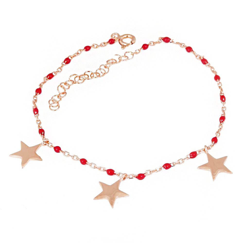 Star Silver Anklet Sb1977