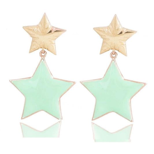 Leon Star Silver Earrings Sb2026