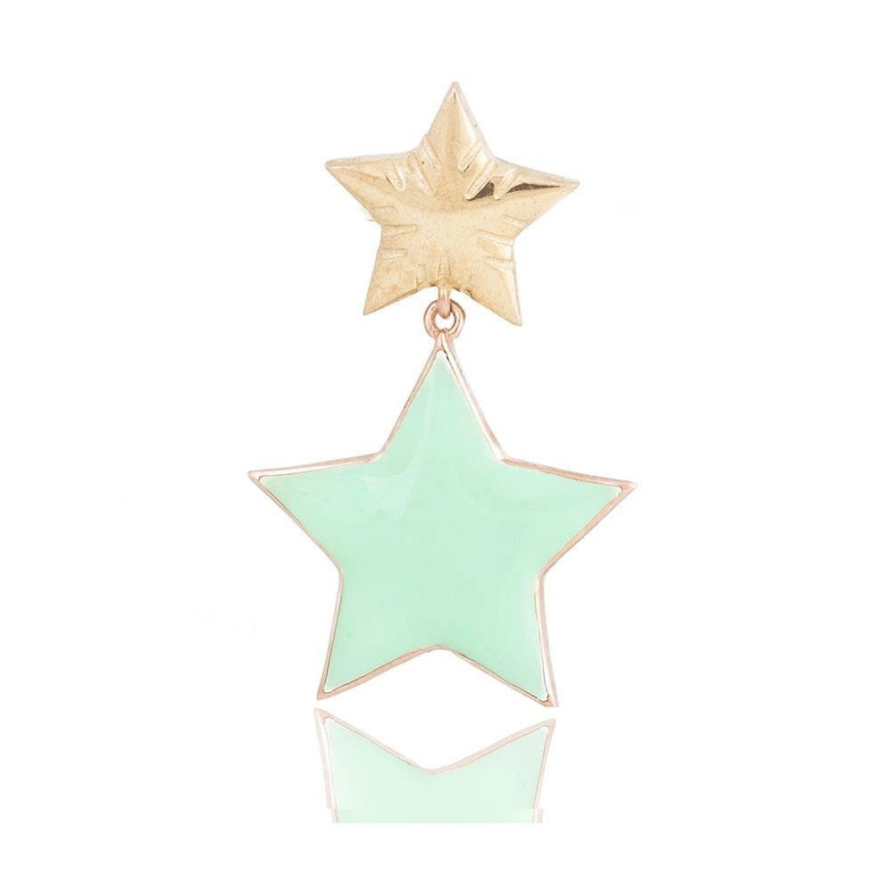 Leon Star Silver Earrings Sb2026