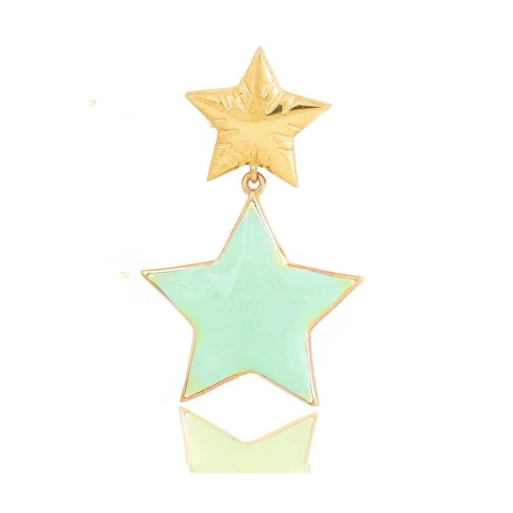 Leon Star Silver Earrings Sb2026