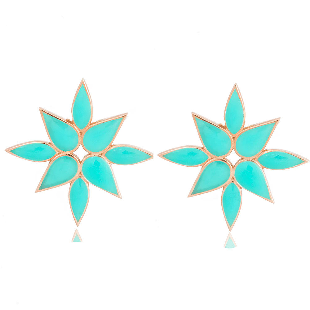 Leon Lotus Silver Earrings SB2030