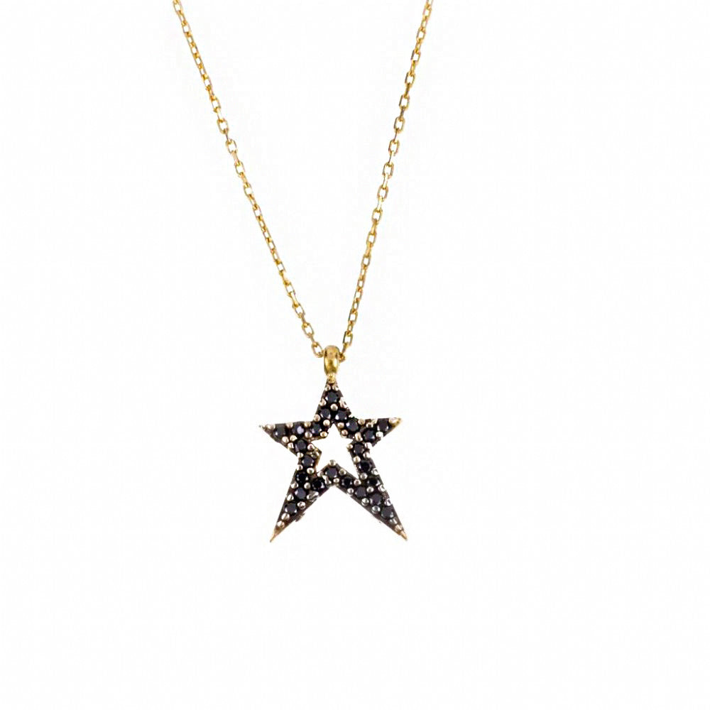 Star Silver Necklace SB215