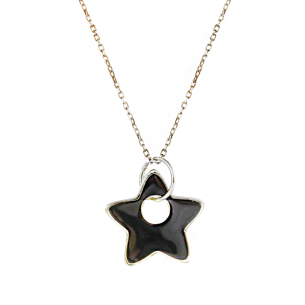 Star Silver Necklace MSKL2245