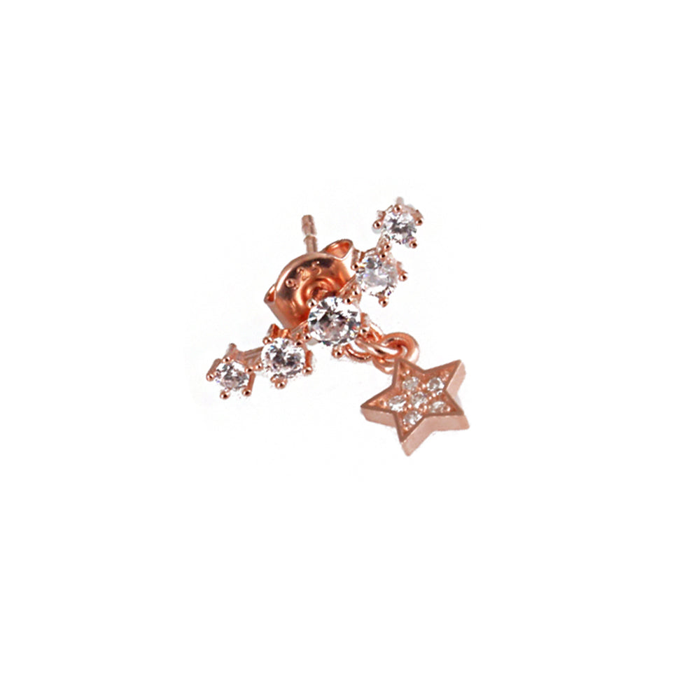 Star Silver Earring MSKP2258