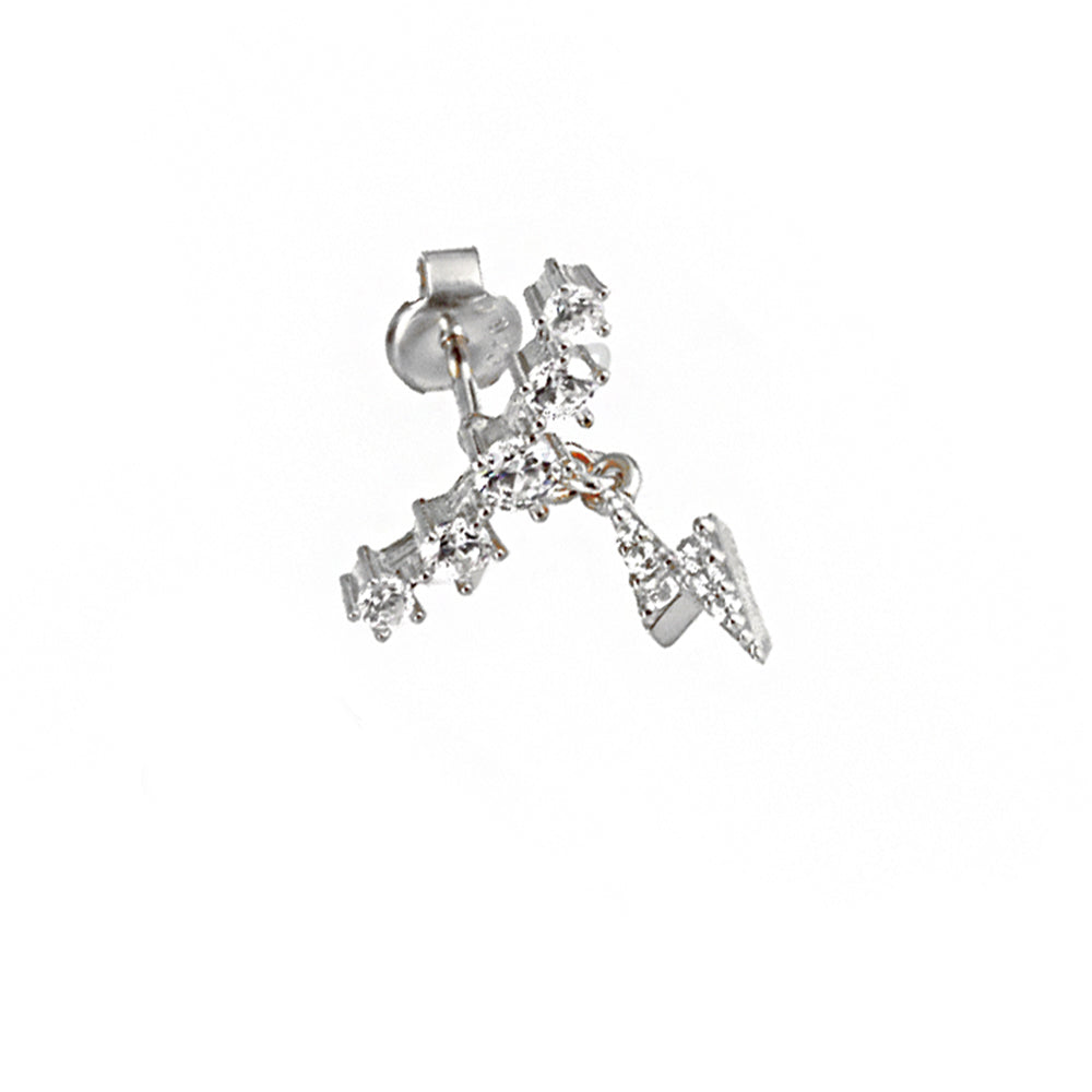 Lightning Silver Earring MSKP2260