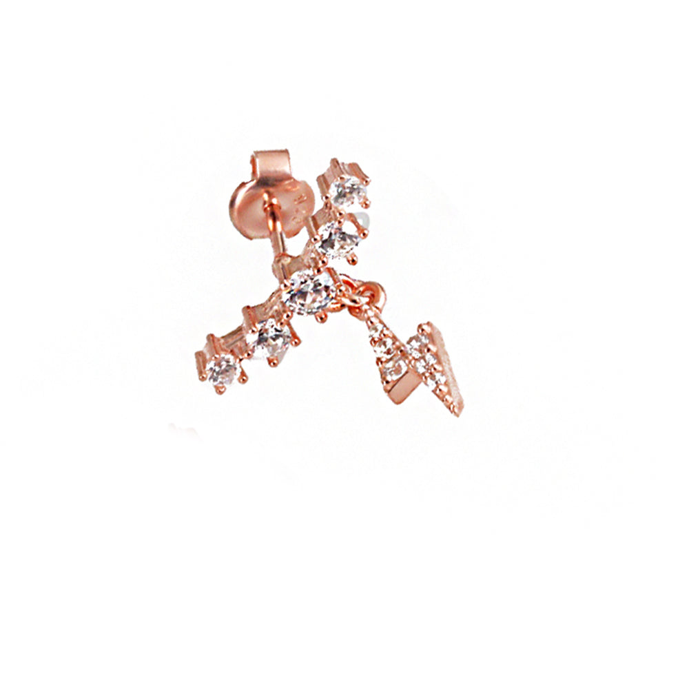 Lightning Silver Earring MSKP2260