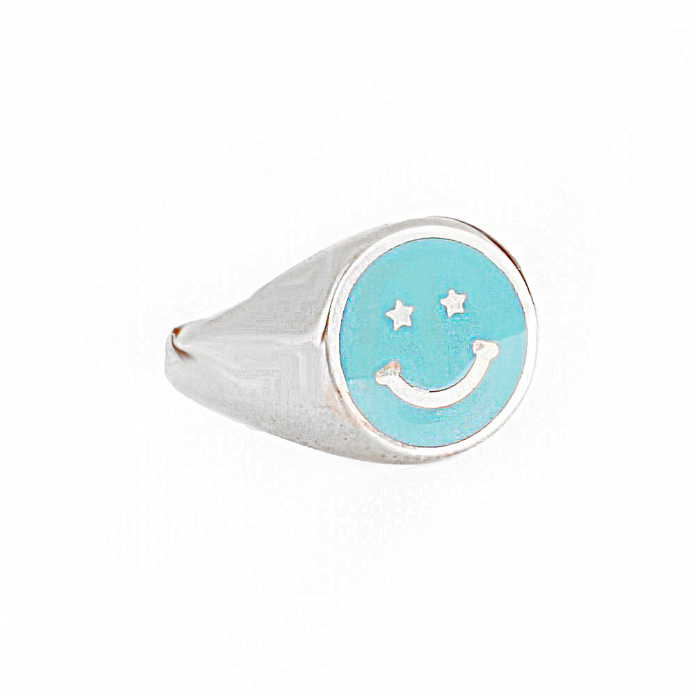 Smile Silver Ring Small Ms2393