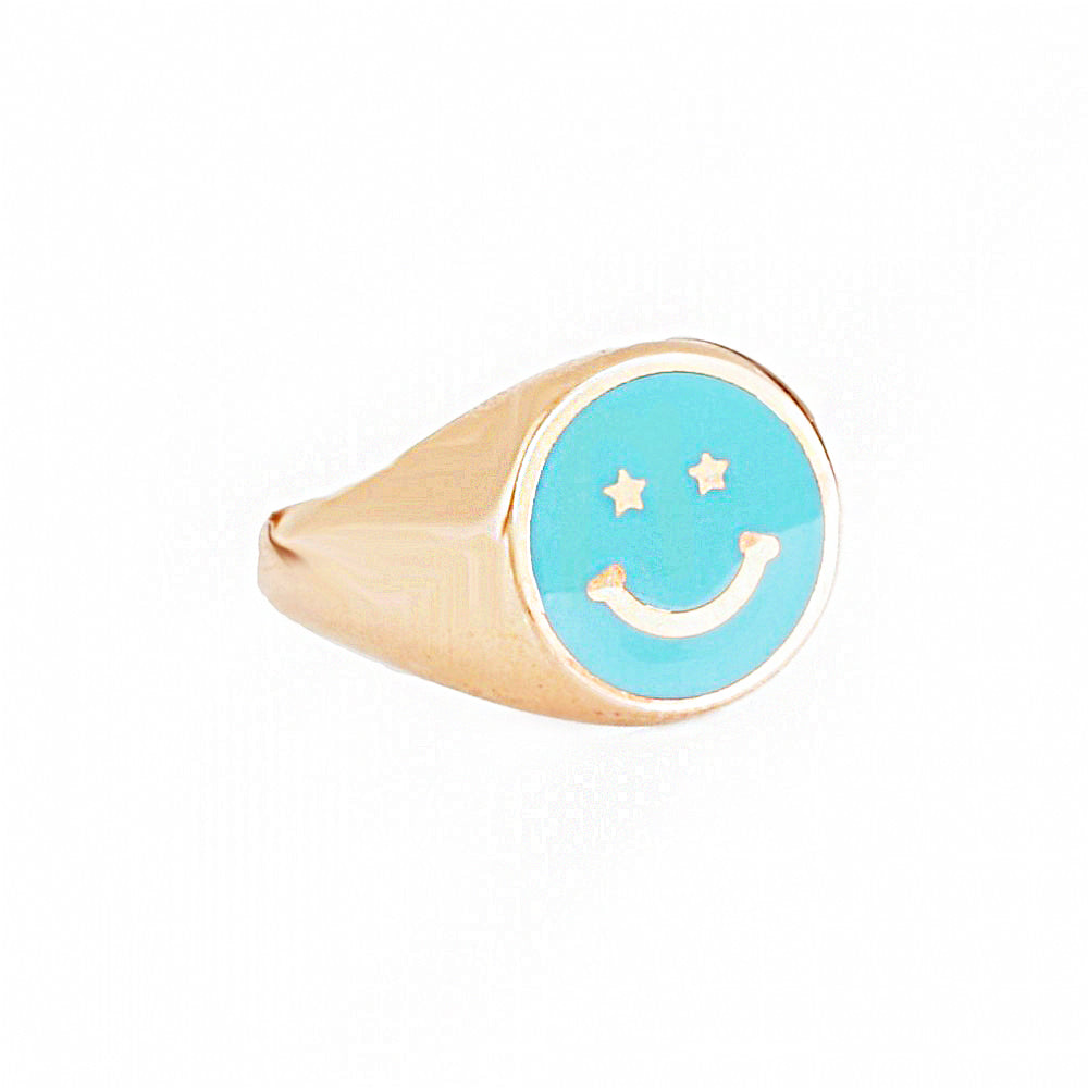 Smile Silver Ring Small Ms2393