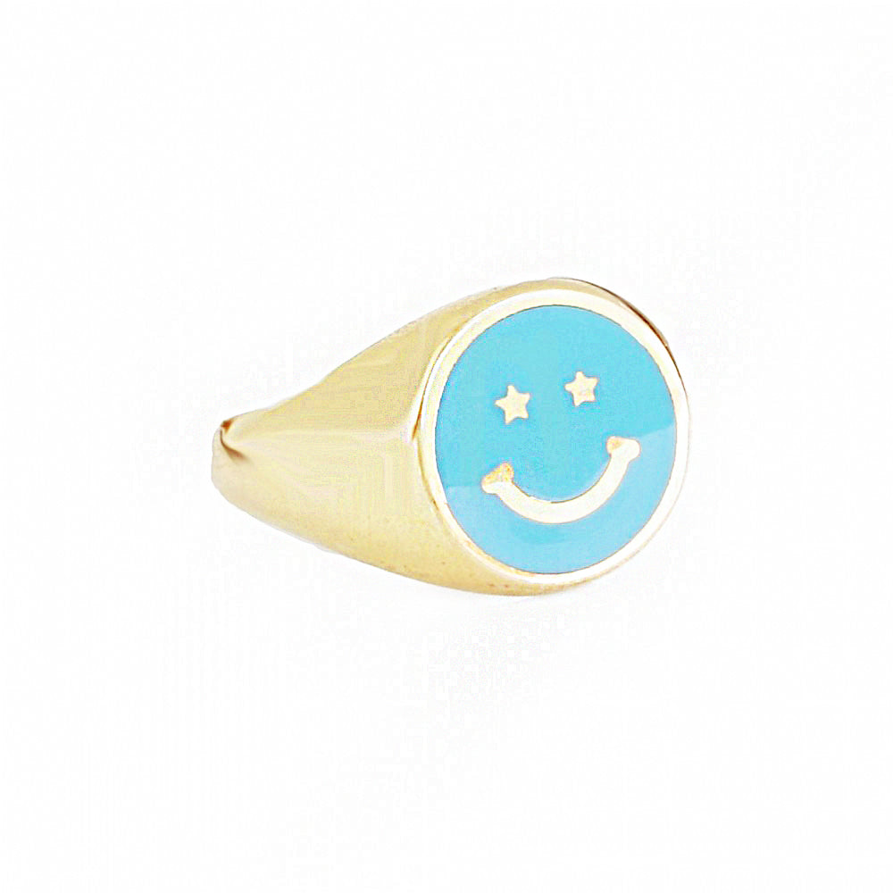 Smile Silver Ring Small Ms2393