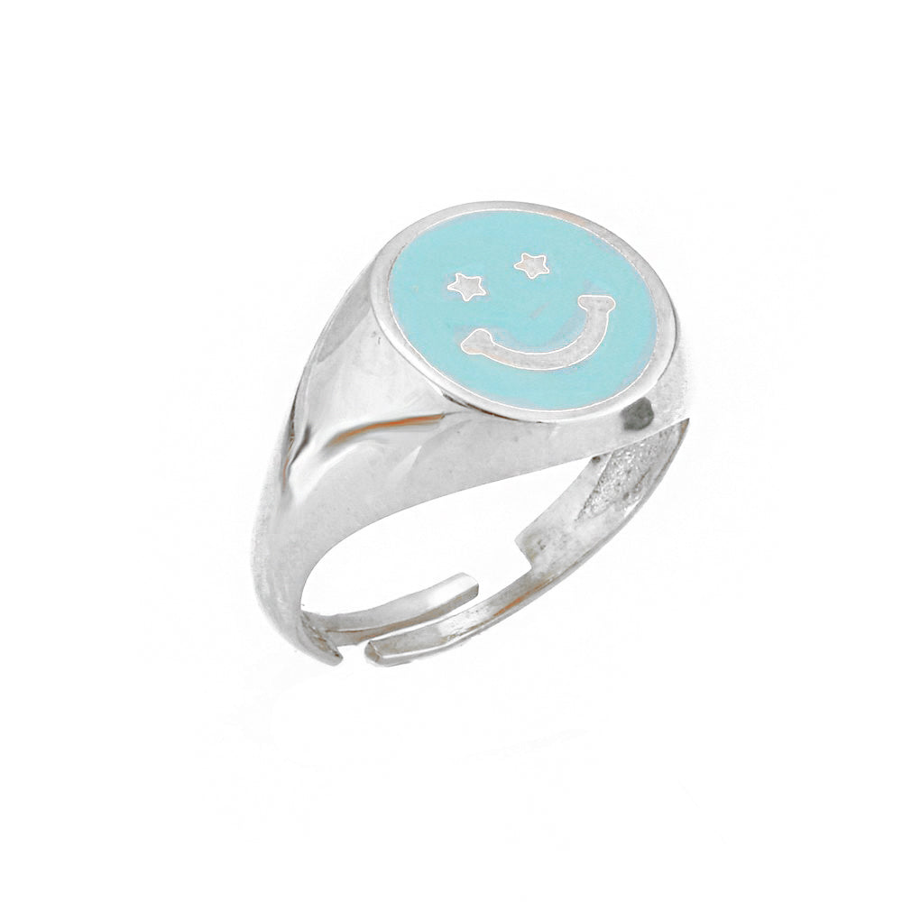 Smile Silver Ring Small Ms2393