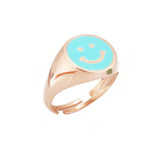 Smile Silver Ring Small Ms2393