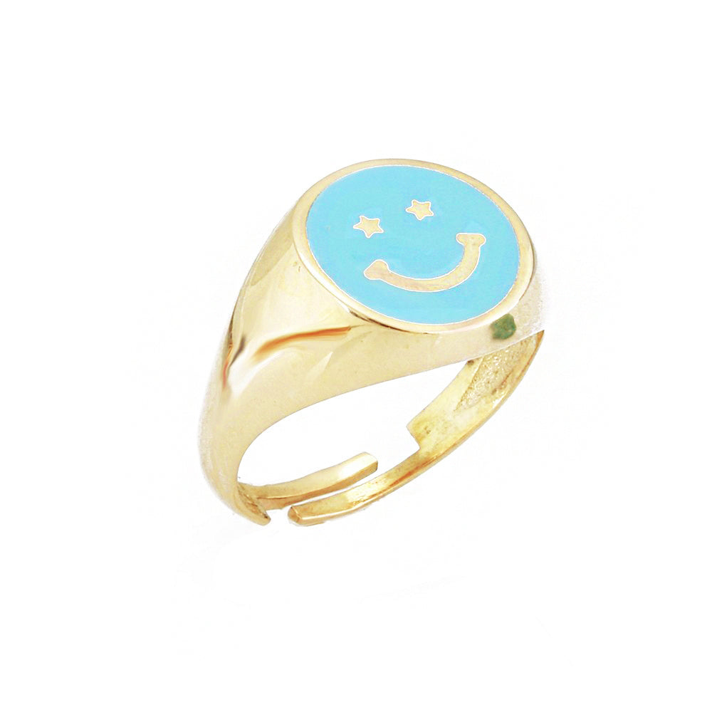 Smile Silver Ring Small Ms2393