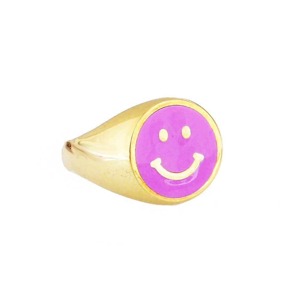 Smile Silver Ring Small Ms2394