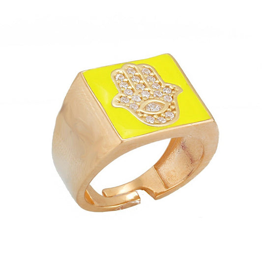 Fatma AnaninEli Silver Ring Ms2399